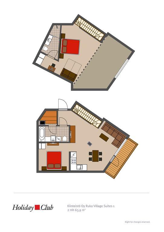 Holiday Club Ruka Village Bagian luar foto